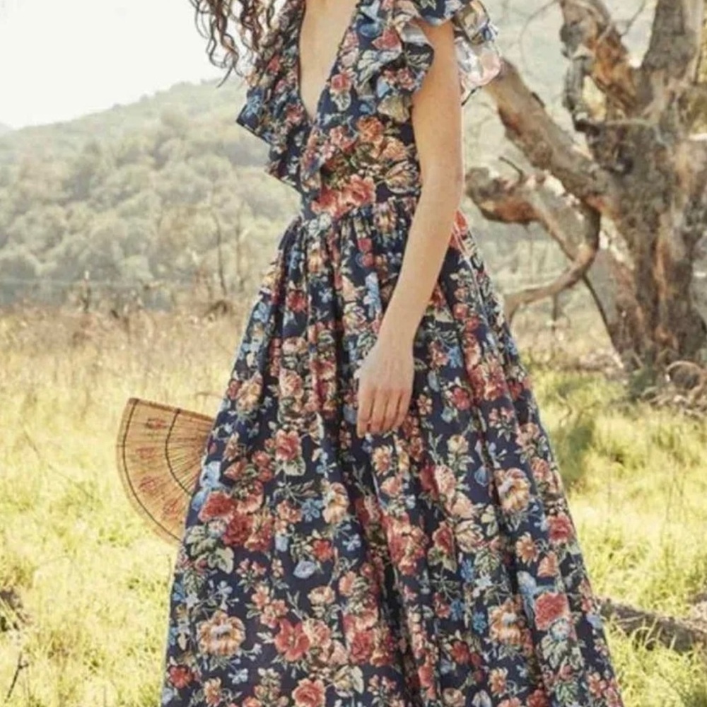 NWT Dôen Pecos Dress Liberty of London Fabric Size Small